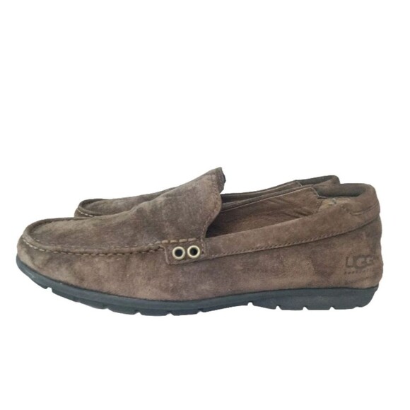 UGG Australia Ballard Casual Loafer Shoes Men\'s Size 7.5 Suede Brown 3122 main image 4